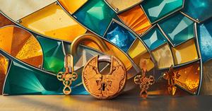 High Quality Safety Brass Keyed <b>Padlock</b> Brass <b>Padlock</b> - Lock with Keys - Working Functional - Brass Made Lion <b>Padlock</b> Golden - Product Image 4