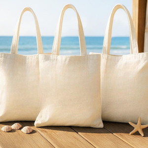 High Quality Customizable <b>Canvas</b> <b>Tote</b> Bag with Colorful Handles, Large Load Capacity & Letter Pattern | Wholesale Durable <b>Tote</b> - Product Image 5