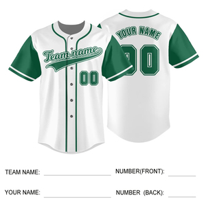 Impresión personalizada de béisbol camisas lisas béisbol Jersey hombres sublimación de béisbol botón completo Jersey - Product Image 5