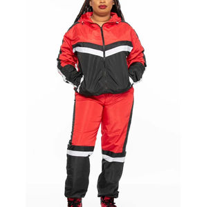 Conjunto Deportivo Cortavientos para Mujer, Ropa Deportiva Informal, Conjuntos para Correr, Ropa Urbana Estampada, Logotipo Personalizado OEM - Product Image 1