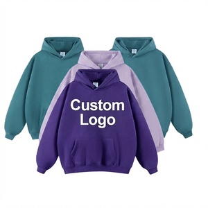 Sudadera con Capucha Extra Grande de Felpa de Alta Calidad, Mezcla de Poliéster/Algodón, para Hombre, Venta al Por Mayor, Impresión de Logotipo Personalizado - Product Image 4