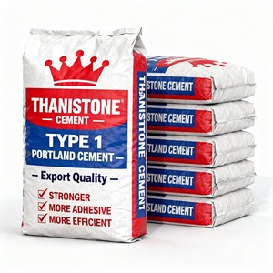 Ciment OPC Portland Grey 32.5 42.5 52.5 Ciment fort pour travaux de construction - Product Image 1