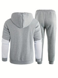 Survêtement sur mesure pour hommes Survêtement de qualité pour hommes Jogging Tissu polaire Style décontracté Fermeture à glissière Imprimé Prix de gros - Product Image 4
