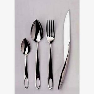 Ensemble de couverts argentés et dorés en acier inoxydable de qualité supérieure, élégants pour les mariages, les restaurants et la maison - Product Image 3