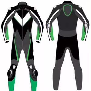 Veste de moto en cuir 100% de haute qualité, vêtements de sport, taille plus, combinaison de moto en cuir, meilleur combinaison de course de moto. - Product Image 3