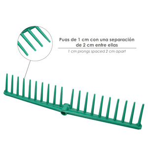 Rastrillo de Polipropileno Profesional de 20 Púas - Product Image 4