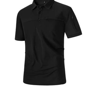 Polos para hombre Ropa de calle Transpirable de secado rápido Bordado Hombres Polos en estilo único Ajustable en buena calidad - Product Image 2