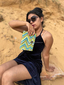 ปกผ้าแข็งแบบใหม่ทำด้วยมือแท้แบบใหม่ล็อกสมุดบันทึกแบบโบโฮสีสันสดใสวินเทจแบบดั้งเดิม - Product Image 2