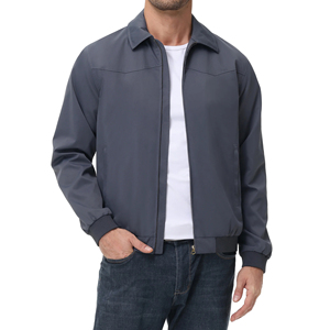 Chaqueta cortavientos chaquetas personalizadas para hombre, chaqueta de lana ligera, abrigo de trabajo a prueba de viento, chaqueta de senderismo impermeable de carcasa blanda - Product Image 1
