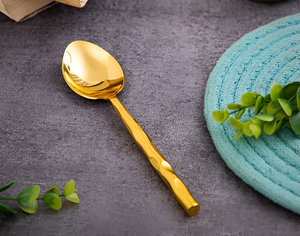 Handmade High Quality Spoon Fork Knife Cutlery <b>Flatware</b> <b>Set</b> for Restaurant Hotel Wedding & Gifting Purpose - Product Image 4