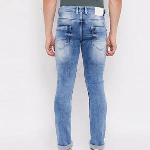 Nouveau style, utilisation en extérieur, pantalon en jean pour homme, droit, hiver, respirant, 100% coton, léger, de haute qualité, couleur unie, fabriqué au Pakistan - Product Image 4