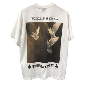 T-shirts personnalisés à la demande de LA Fashion, coupe ample, designs amusants de mèmes et de streetwear avec logo frontal, entièrement personnalisables - Product Image 1