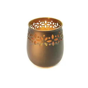 Candelabro Redondo Alto Hecho a Mano de Primera Calidad, Diseño de Farol para Decoración del Hogar, Navidad, por Zahid Exports - Product Image 2