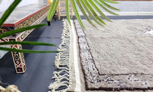 Usine taille personnalisée laine tapis noué à la main de luxe Design classique pour salon café salle à manger décor à la maison tapis marocain - Product Image 2