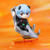 POP MART Evangelion Pilot Series Blind Box Figurine d'action et figurine en vinyle à collectionner pour collectionneurs