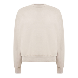 Sweat-shirt streetwear pour homme, logo personnalisé, sweat-shirt épais de luxe rose, sweat-shirt unisexe à capuche, sweat-shirt en coton uni à col rond pour homme - Product Image 6