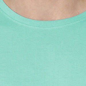 T-shirt noir uni pour homme, personnalisable en gros, haute qualité, 100% coton, col rond, manches courtes, coupe classique, séchage rapide - Product Image 6