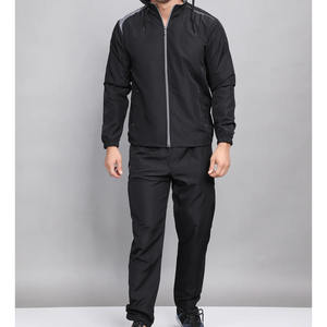 Vente en gros Survêtement surdimensionné Pantalon de survêtement ample en nylon Ensemble de jogging Survêtement en nylon coupe-vent pour hommes - Product Image 1