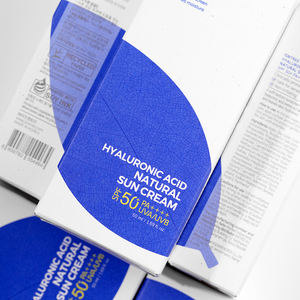 Crema bloqueadora solar coreana, crema solar natural de ácido hialurónico Isntree al por mayor <span class=keywords><strong>para</strong></span> cara, 50ml SPF50 + PA ++++ - Product Image 6