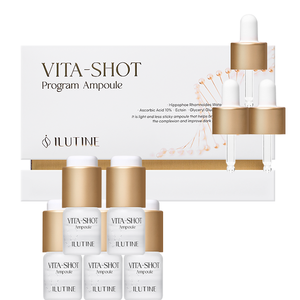 Ampolla Iluminadora con Vitamina C Estabilizada para Piel Opaca, Recuperación de la Luminosidad, Absorción Rápida, Cuidado Diario Suave, 4 Semanas - Product Image 1