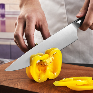 Venta al por mayor, pedidos a granel personalizados, servicio OEM y ODM, cuchillo de cocina profesional japonés de Damasco, cuchillo de Chef de acero inoxidable, cuchillo de cocina - Product Image 3