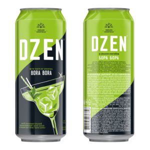 Bebida de Cóctel Bora Bora Dzen, Bebida Dulce y Afrutada con Bajo Contenido Alcohólico, Lista para Beber, 7%, 500 ml - Product Image 3