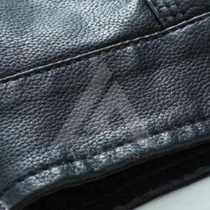 Chaqueta de Cuero Genuino para Hombre con Cuello Alto, Talla Personalizada, Impermeable, de Secado Rápido, para Uso en Exteriores en Invierno, Venta al Por Mayor - Product Image 6