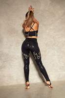 SHEMAX 2023 TOP QUALITÉ VENTE CHAUDE PERSONNALISÉE EN GROS YOGA DANSE FITNESS GYM PORTE POLE DANCE FYA GECKO GRIP LEGGINGS NOIR