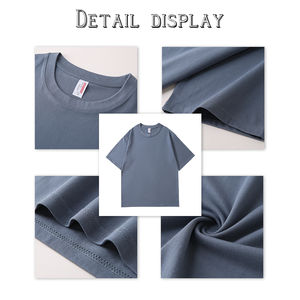 เสื้อยืดผู้ชายผ้าฟอกกรดเนื้อผ้าฝ้าย100% ออกแบบโลโก้ได้ตามต้องการ - Product Image 4