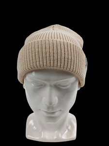 Venta al por mayor de gorro de invierno con logotipo personalizado de punto personalizado sin ala gorro clásico de pescador gorros de punto con parche bordado de logotipo - Product Image 6