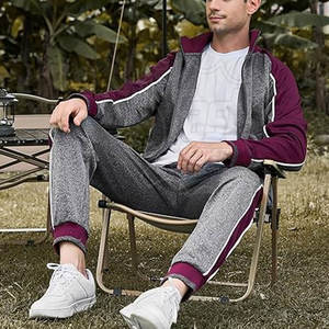 Ensemble de survêtement de sport d'extérieur pour homme, style de luxe, survêtement de designer, jogging personnalisé - Product Image 3