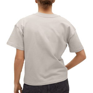 เสื้อยืดผู้หญิงแบบเรียบ ผ้าฝ้าย 100% 180gsm สั่งทำได้ พิมพ์โลโก้ได้ ขายส่ง - Product Image 5
