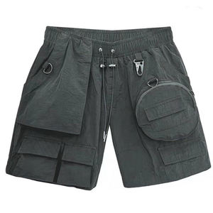 Short multi-poches pour hommes OEM personnalisé tissu imperméable en nylon nouveau design style décontracté Streetwear Short cargo - Product Image 1