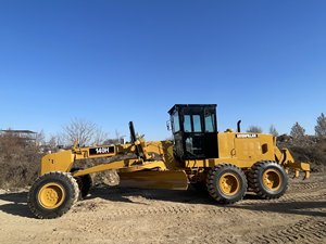 Б/у автогрейдер Caterpillar <span class=keywords><strong>140H</strong></span> (Cat <span class=keywords><strong>140H</strong></span>), выравниватель земли, подержанная строительная техника для строительства дорог и выравнивания грунта - Product Image 2