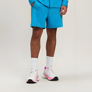 Pantalones cortos informales de verano para hombre de primera calidad, tela transpirable ligera de secado rápido, ajuste cómodo para entrenamientos de gimnasio en la playa, servicio OEM sólido - Product Image 4