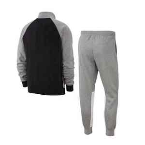 Streetwear lavé à l'acide Sweat à capuche respirant à fermeture éclair et pantalon de survêtement évasé Ensemble de survêtement avec patch de détresse Style urbain - Product Image 4