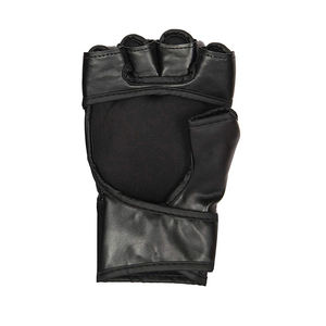 Gants de grappling MMA en cuir PU durable de marque ZIWA, personnalisables avec logo, demi-doigts, ajustables pour la fermeture - Product Image 3