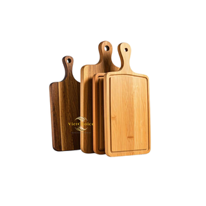 ถาดไม้กระถินณรงค์ธรรมชาติ ผิวเรียบขัดเงา สำหรับเสิร์ฟและจัดแสดง - Product Image 2