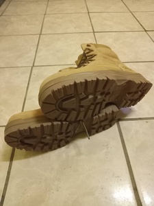 High Quality Work Safety Called Mining Boot Imported Cow Leather Anti Skid Stuckon <b>Sole</b> With Sleet Two Cap - Product Image 2