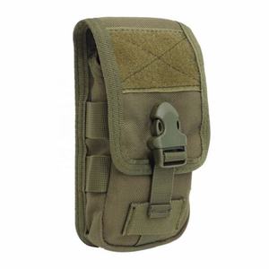 Tactical Molle Eco-Friendly Double Sided Breathable Polyester/Nylon Mobile Phone Pouch with Double Layer Belt <b>Clip</b> - Product Image 6