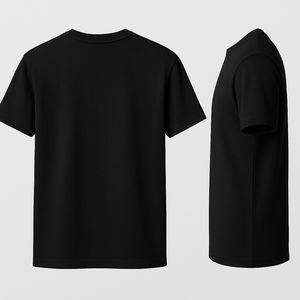 100% algodón, camiseta para hombre, ajuste holgado, estampado, nueva llegada, camiseta reflectante con letras, camiseta informal holgada de manga corta para hombre - Product Image 6