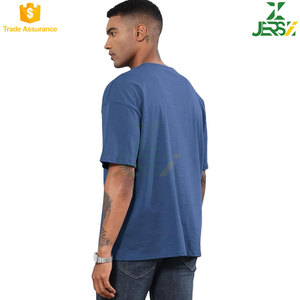 Premium Wholesale Custom 100% Cotton <b>Mens</b> Blank T Shirt Regular Fit Quick Dry Breathable Formal Woven Short Sleeve <b>Turtleneck</b> - Product Image 3