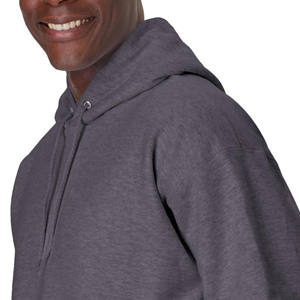 2025 Logo personnalisé broderie hommes sweats à capuche français éponge grande taille goutte épaule sweats à capuche personnalisé sweat à capuche pour hommes - Product Image 5