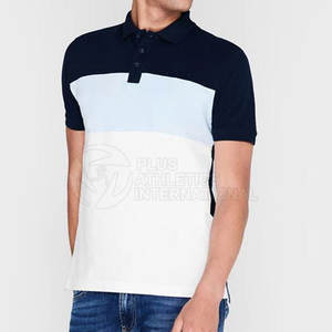 Toda la venta de alta calidad de manga corta Hombre Polo Camiseta 100% algodón transpirable tela personalizada polos - Product Image 2