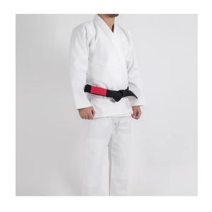 Uniforme blanco liso unisex de artes marciales excelente calidad de impresión nuevo bajo MOQ para la venta - Product Image 4