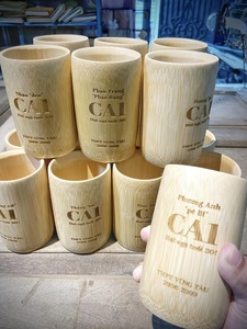 Vietchoice - Taza de Bambú Clásica 100% Biodegradable, a Prueba de Fugas, Sin Plástico, Ecológica, Ideal para Regalos Empresariales, Precio al por Mayor - Product Image 1