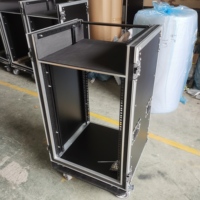Flight Case Rack Workstation DJ 16U avec Tables Latérales