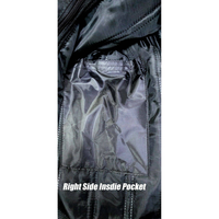 Blouson de moto coupe-vent en Cordura pour garçons avec protection corporelle certifiée CE pour une utilisation toute saison