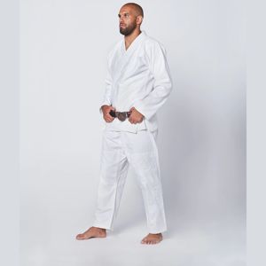 Nuevo diseño 2025 traje de Judo de algodón precio bajo doble tejido blanco Jiujitsu uniforme para BJJ y Judo MMA artes marciales desgaste BJJ Gis - Product Image 3