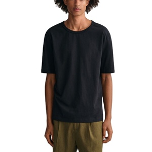 T-shirt de sport de gymnastique unisexe personnalisé 100% tissu éponge de coton de grande taille conception vierge unie avec logo d'impression par sublimation de BD - Product Image 1